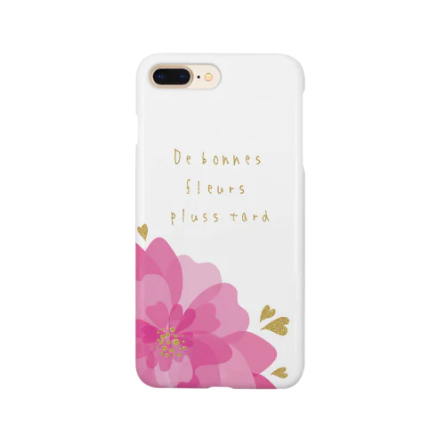 flower（白） Smartphone Case