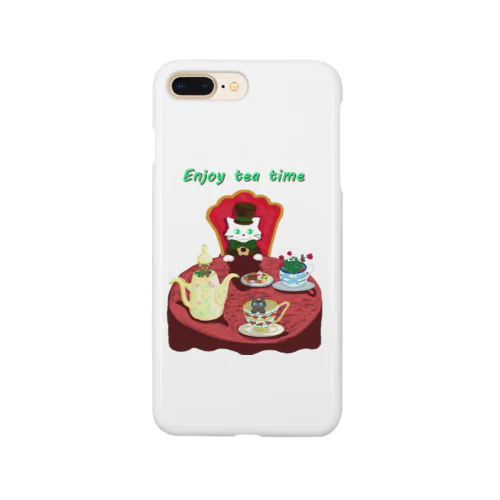 Enjoy tea party♪ Smartphone Case