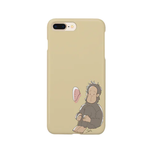 チンパンジー（・・・） Smartphone Case