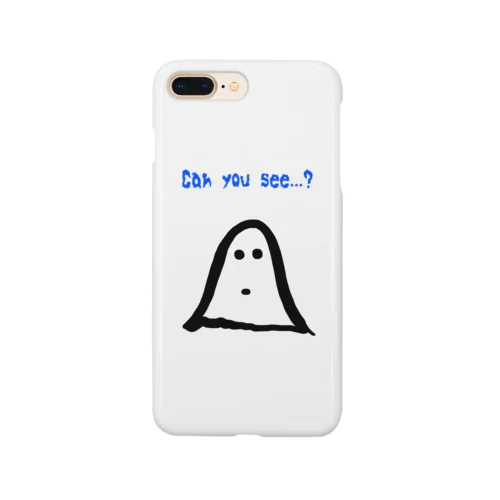 へたくそオバケ 見えるの？ Smartphone Case