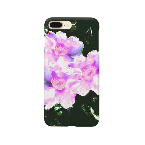 揺らめく花(ピンク) Smartphone Case