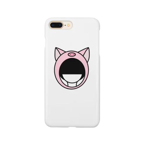 かぶりものシリーズ:ぶたさん Smartphone Case