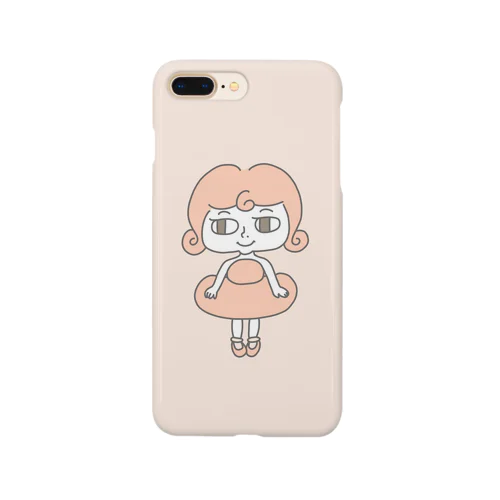 くるくるちのこちゃん ピンク Smartphone Case