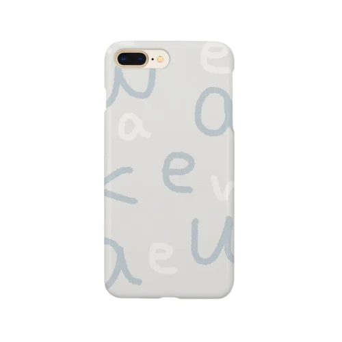 w a k e a u散らばりケース Smartphone Case