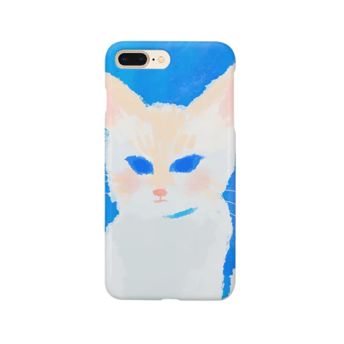 青い目のネコ Smartphone Case