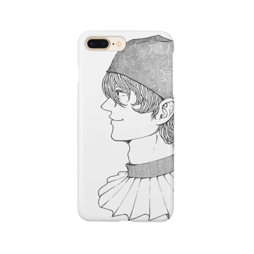 道化師/モノクロ Smartphone Case