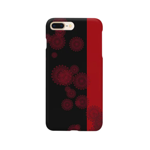 花火（赤と黒） Smartphone Case