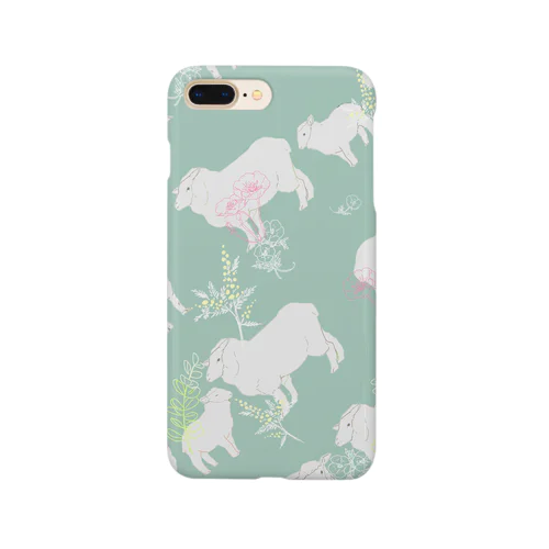 春のひつじ Smartphone Case