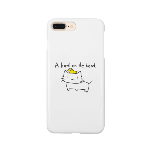 頭の上の鳥についての紹介 Smartphone Case