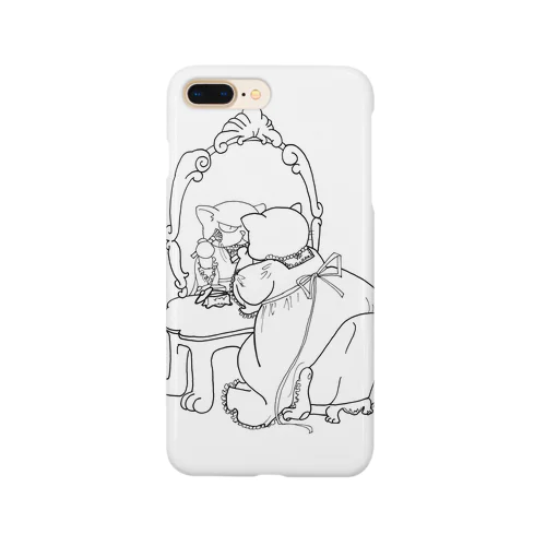 angry cat queen Smartphone Case