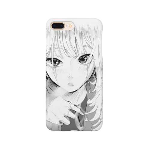 ブラックストーン吸ってる子。 Smartphone Case