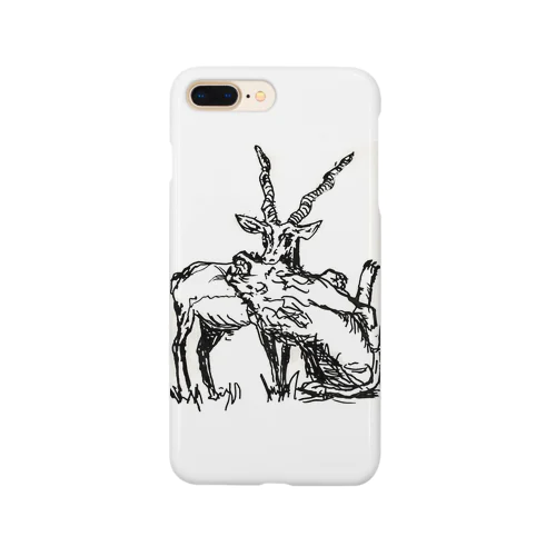 トムソンガゼルとライオン Smartphone Case