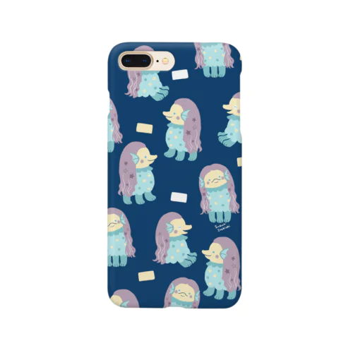 アマビエ様ネイビー Smartphone Case