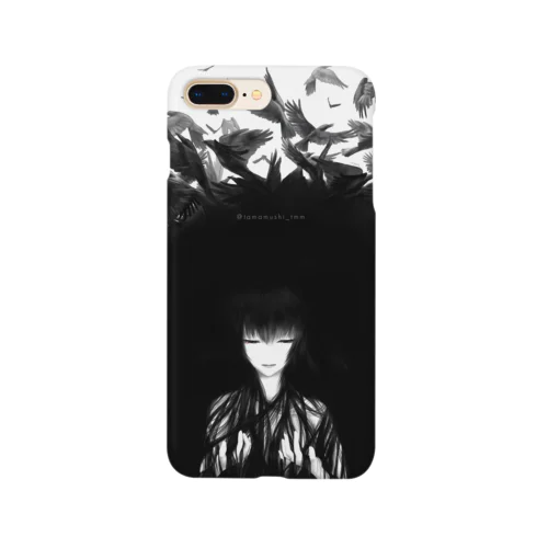 鴉の濡れ羽色 Smartphone Case