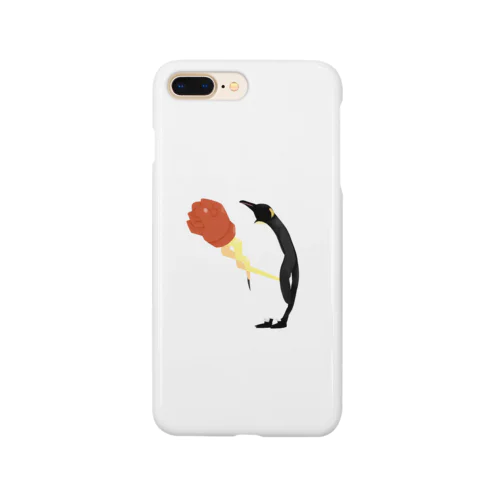 つぶやきペンギンのペン太　～グーパンチ～ Smartphone Case