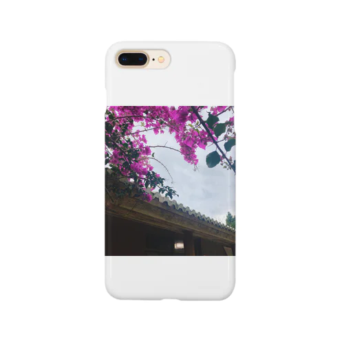 ブーゲンビリアの花が咲いた Smartphone Case