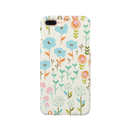 花柄カラフル Smartphone Case