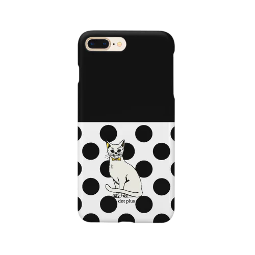 dot plus シロネコ Smartphone Case