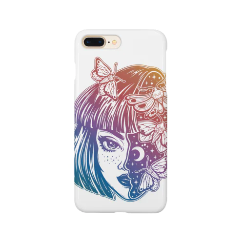 girl knows the world Smartphone Case