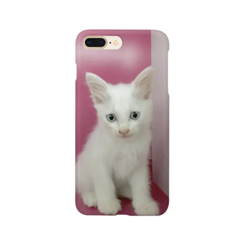 しろいこねこ　インカラーボックス Smartphone Case