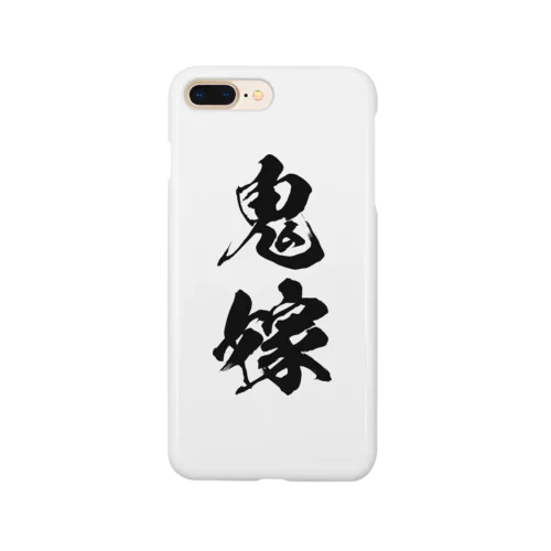 鬼嫁（黒） Smartphone Case