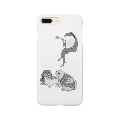 蛙の集会 Smartphone Case