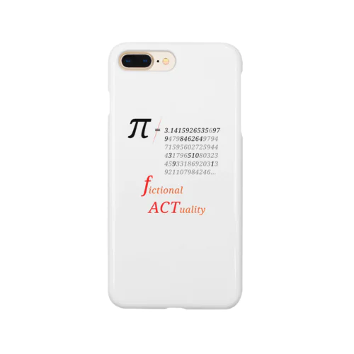 fᴀᴄᴛ - π  Smartphone Case