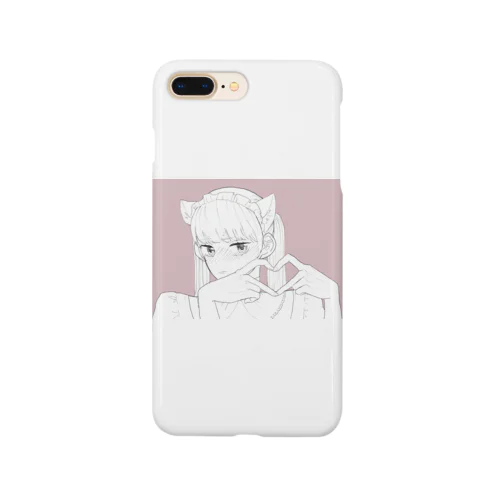 メイド安藤くん（ピンク白） Smartphone Case