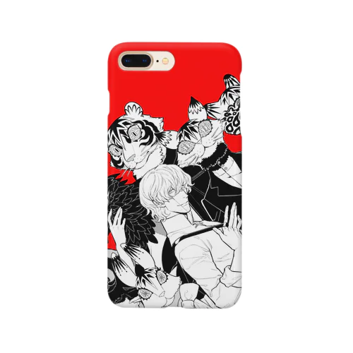 スローターズパレス（赤) Smartphone Case