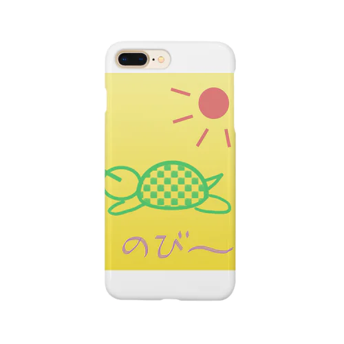 ひなたぼっこカメ(イエロー) Smartphone Case