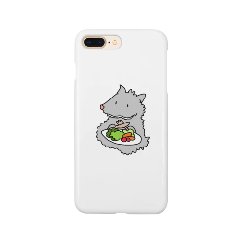 菜食主義者のオオカミ Smartphone Case