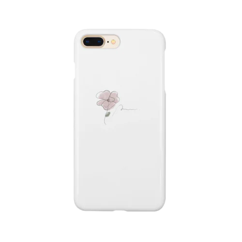 可愛らしい繊細な花 Smartphone Case