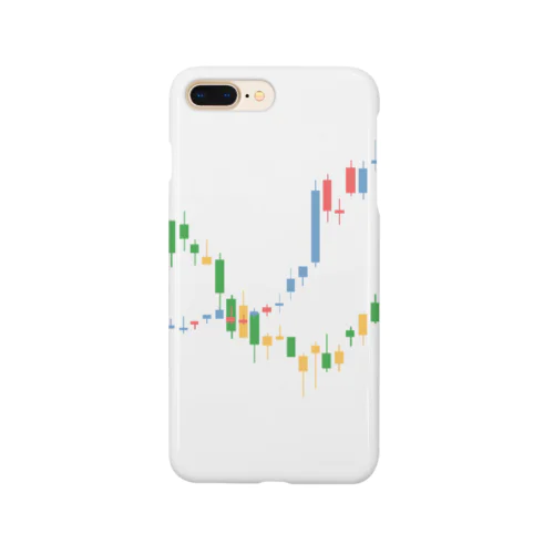 うねうねローソク足 Smartphone Case