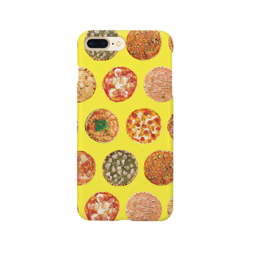 ピザがうまいスマホ Smartphone Case
