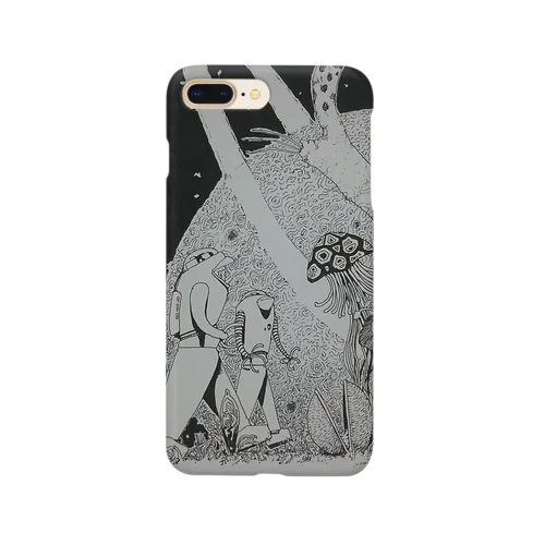 宇宙の巨大な惑星 イラスト Smartphone Case