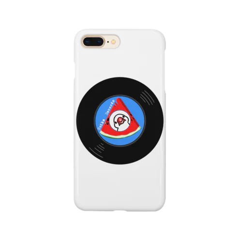 すいかレコード白文鳥 Smartphone Case