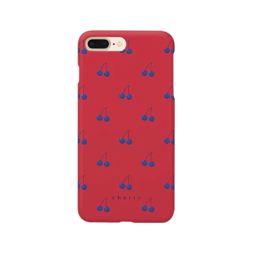 blue cherry Smartphone Case