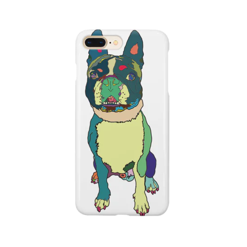 ボストンテリアのセブン君 Park a Holic Bostonterrier Smartphone Case