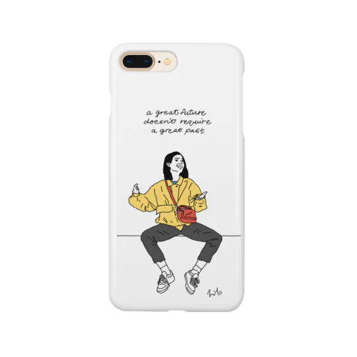 A great future doesn't require a great past.  Smartphone Case