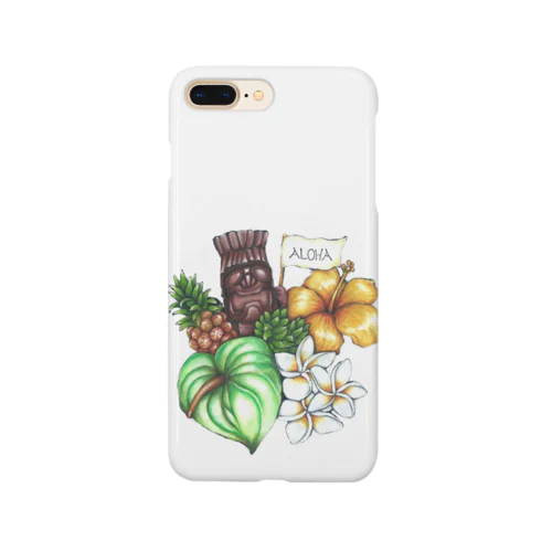 チョークアート アロハTIKI Smartphone Case