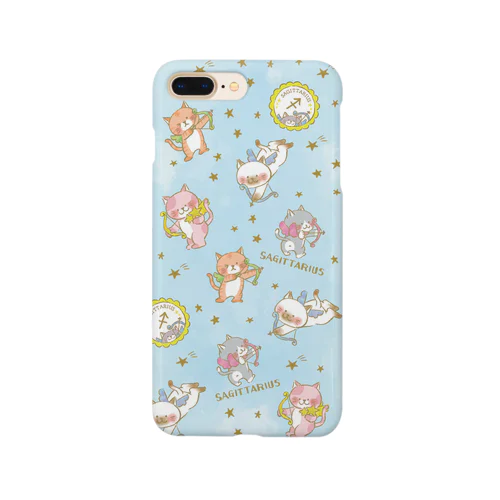 ねこ星座スマホケース／いて座 スマホケース