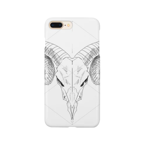 skull % Smartphone Case