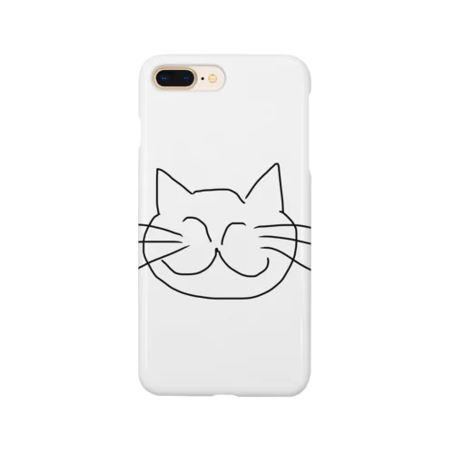 ねこの絵 にゃーん スマホケース