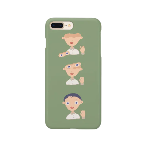 顔がおっこちた。 Smartphone Case