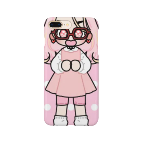 モンロー似顔絵(パステルガール使用) Smartphone Case