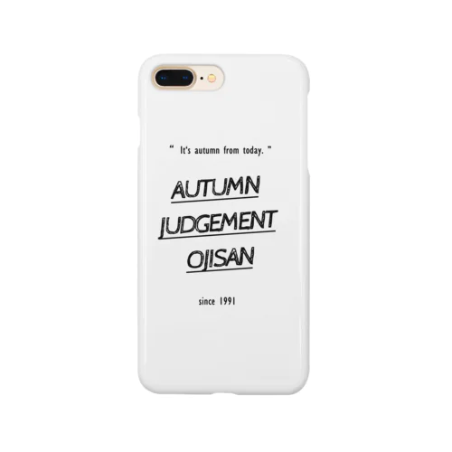 秋判定おじさんスマホケース Smartphone Case