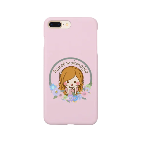 フラワーガール（ピンク） Smartphone Case