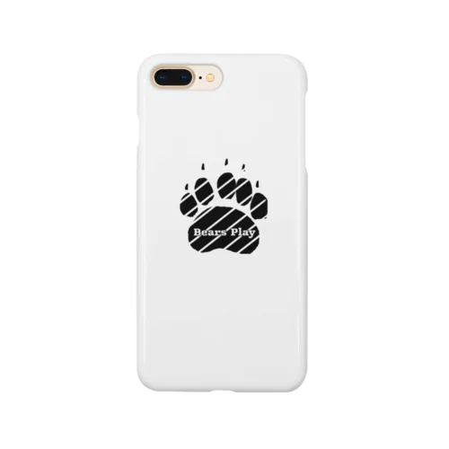 Bears play 熊　足跡　スマホカバー Smartphone Case