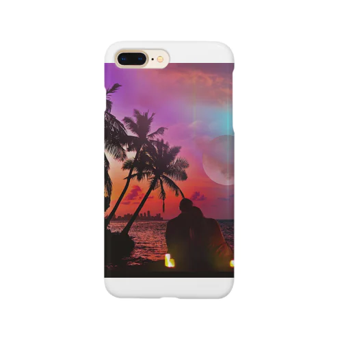 sunset curple Smartphone Case