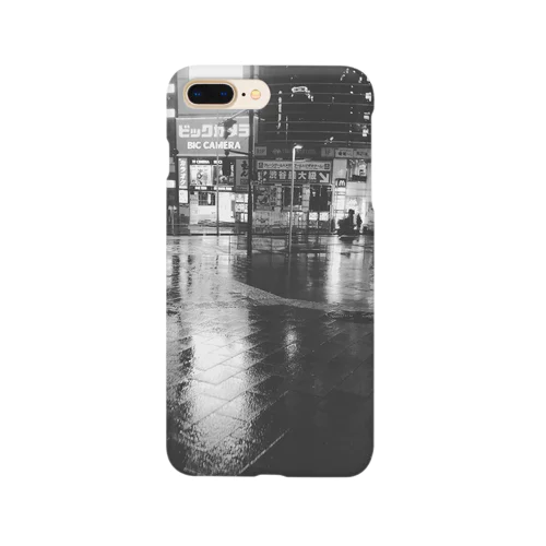 雨の渋谷 Smartphone Case